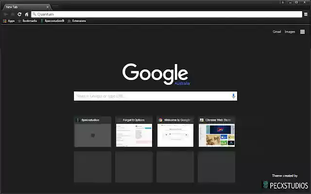 Quantum Black  from Chrome web store to be run with OffiDocs Chromium online