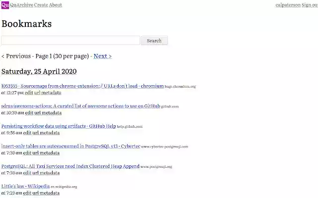 Quarchive  from Chrome web store to be run with OffiDocs Chromium online