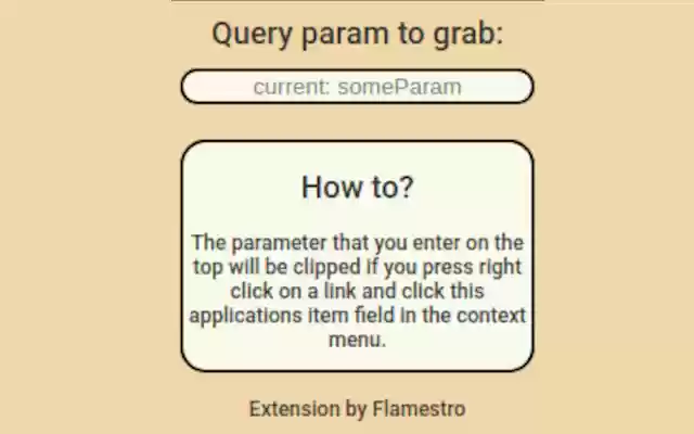 Query Grabber  from Chrome web store to be run with OffiDocs Chromium online
