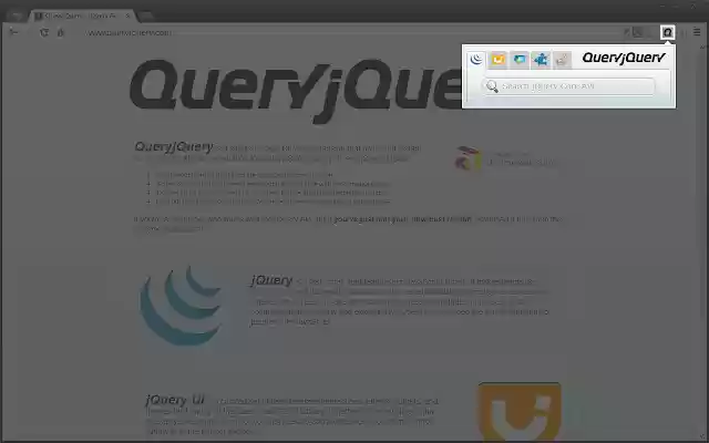 QueryjQuery  from Chrome web store to be run with OffiDocs Chromium online