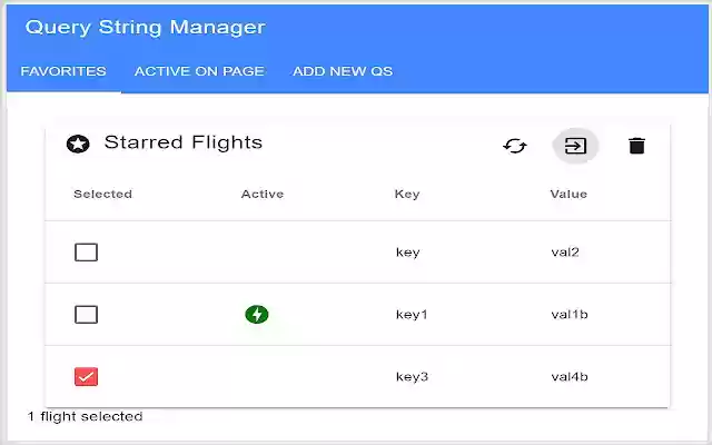 Query String Manager from Chrome web store to be run with OffiDocs Chromium online Query String Manager from Chrome web store to be run with OffiDocs Chromium online