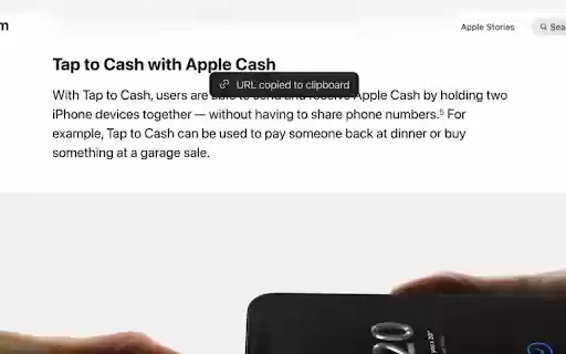 Quick Copy Link  from Chrome web store to be run with OffiDocs Chromium online