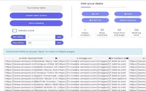 来自 Chrome 网上应用商店的快速数据抓取工具，可与 OffiDocs Chromium 在线版配合使用。