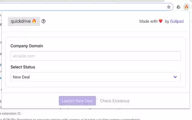 Quickdrive  from Chrome web store to be run with OffiDocs Chromium online