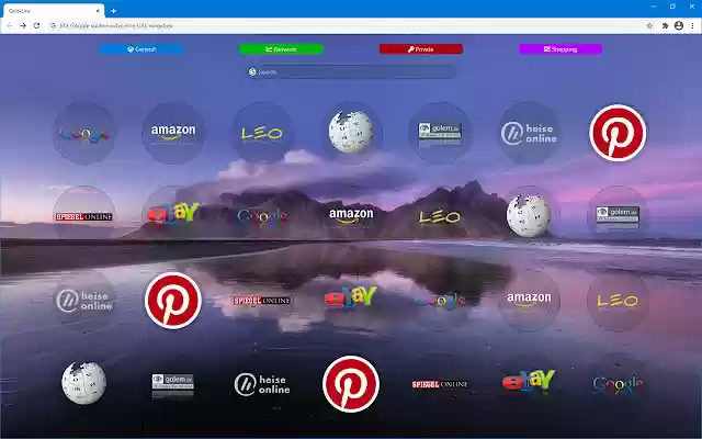 QuickLinx  from Chrome web store to be run with OffiDocs Chromium online