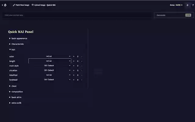 Quick NAI  from Chrome web store to be run with OffiDocs Chromium online