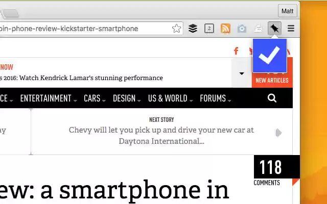 QuickPin  from Chrome web store to be run with OffiDocs Chromium online