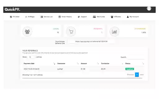 QuickPR from Chrome web store to be run with OffiDocs Chromium online QuickPR from Chrome web store to be run with OffiDocs Chromium online