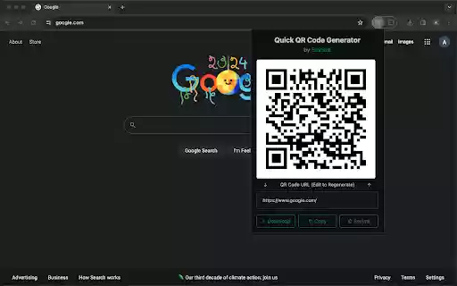 Quick QR Code Generator Free  No Ads  from Chrome web store to be run with OffiDocs Chromium online