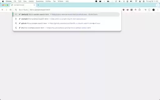 Quick Query  from Chrome web store to be run with OffiDocs Chromium online