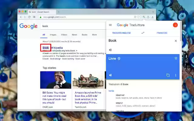 Quick Search for Google Translate  from Chrome web store to be run with OffiDocs Chromium online