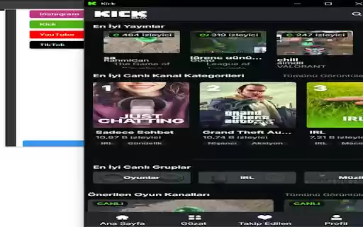 Quick Social Access  from Chrome web store to be run with OffiDocs Chromium online