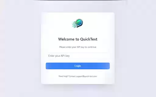 QuickText Message Viewer  from Chrome web store to be run with OffiDocs Chromium online