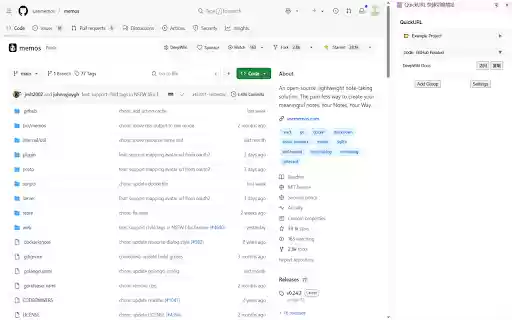 QuickURL from Chrome web store to be run with OffiDocs Chromium online QuickURL from Chrome web store to be run with OffiDocs Chromium online