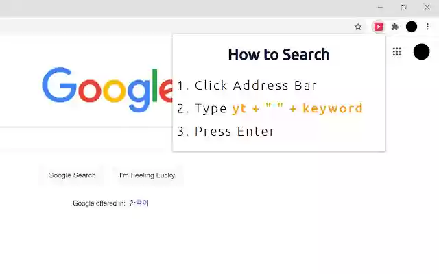 Quick Youtube Search from Chrome web store to be run with OffiDocs Chromium online Quick Youtube Search from Chrome web store to be run with OffiDocs Chromium online
