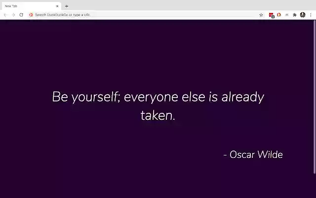 Quirky Quotes Extension  from Chrome web store to be run with OffiDocs Chromium online