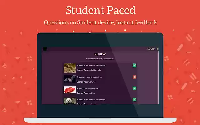 Quizizz Student  from Chrome web store to be run with OffiDocs Chromium online