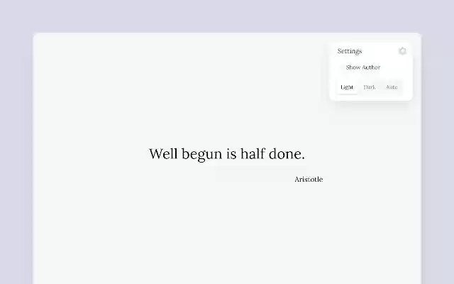Quotinity – Inspiring Quotes  from Chrome web store to be run with OffiDocs Chromium online