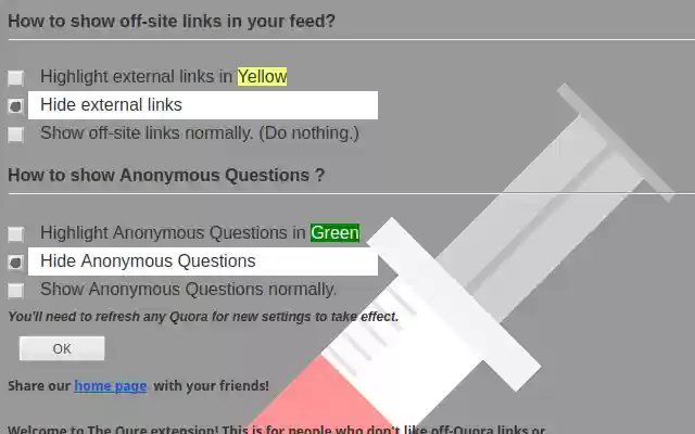 Qure from Chrome web store to be run with OffiDocs Chromium online Qure from Chrome web store to be run with OffiDocs Chromium online