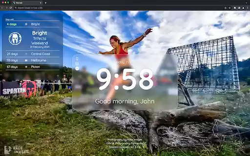Race Images Event Countdown  from Chrome web store to be run with OffiDocs Chromium online