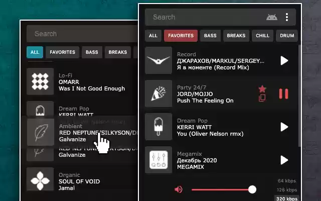 Radio Record Online  from Chrome web store to be run with OffiDocs Chromium online