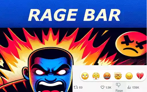 Rage Bar  from Chrome web store to be run with OffiDocs Chromium online
