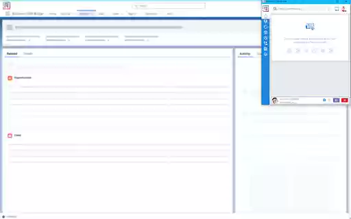 Rainbow CRM Bridge for Salesforce  from Chrome web store to be run with OffiDocs Chromium online