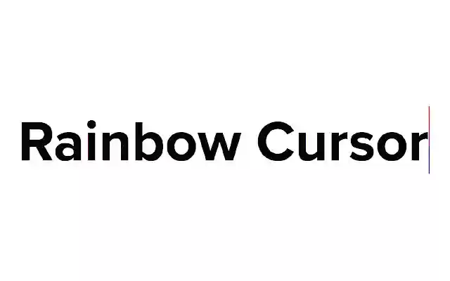 Rainbow Cursor for Google Docs  from Chrome web store to be run with OffiDocs Chromium online