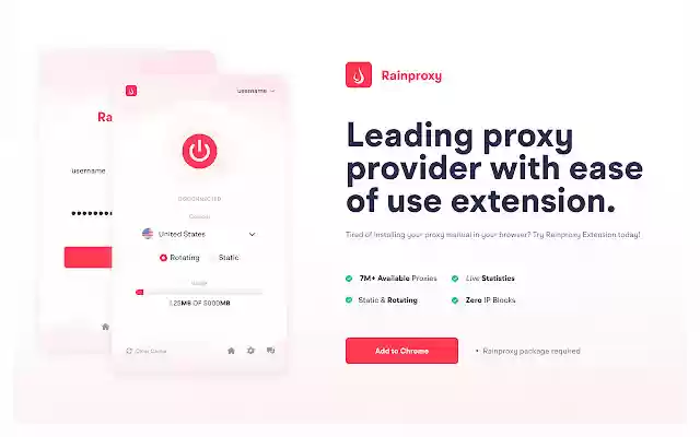 RainProxy Extension from Chrome web store to be run with OffiDocs Chromium online RainProxy Extension from Chrome web store to be run with OffiDocs Chromium online