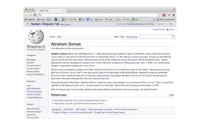 Random Wikipedia Tab from Chrome web store to be run with OffiDocs Chromium online Random Wikipedia Tab from Chrome web store to be run with OffiDocs Chromium online