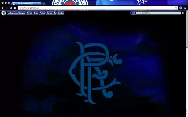 Rangers Football Club Theme from Chrome web store to be run with OffiDocs Chromium online Rangers Football Club Theme from Chrome web store to be run with OffiDocs Chromium online