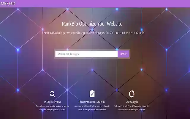 RankBio SEO Website Analysis from Chrome web store to be run with OffiDocs Chromium online RankBio SEO Website Analysis from Chrome web store to be run with OffiDocs Chromium online