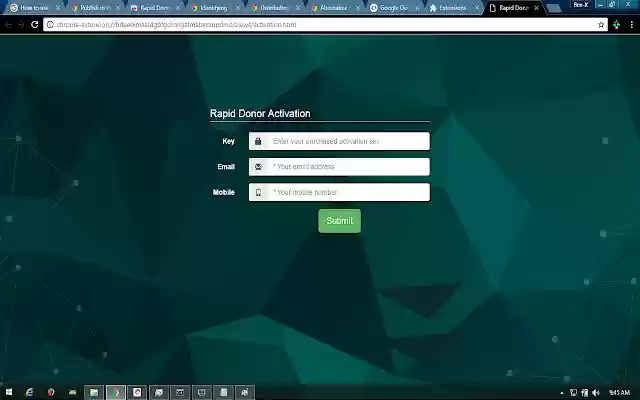 Rapid Donor  from Chrome web store to be run with OffiDocs Chromium online