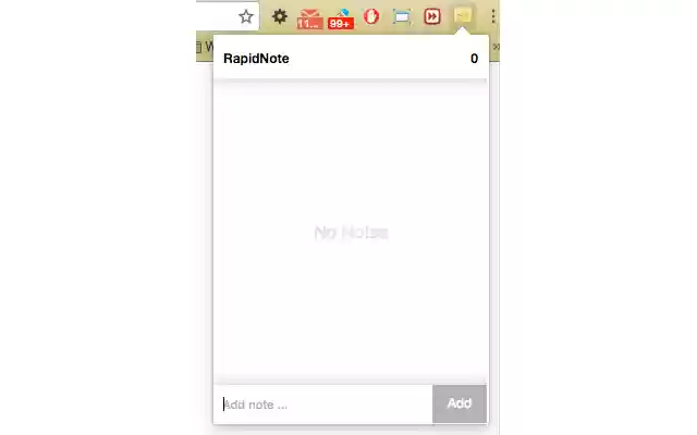 RapidNote  from Chrome web store to be run with OffiDocs Chromium online