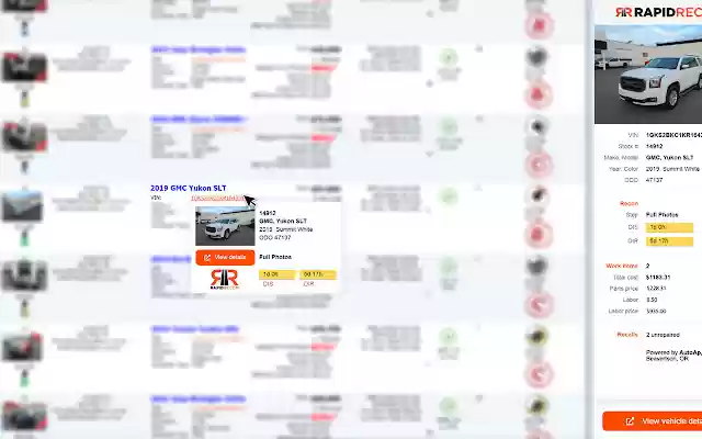 Rapid Recon Connect  from Chrome web store to be run with OffiDocs Chromium online