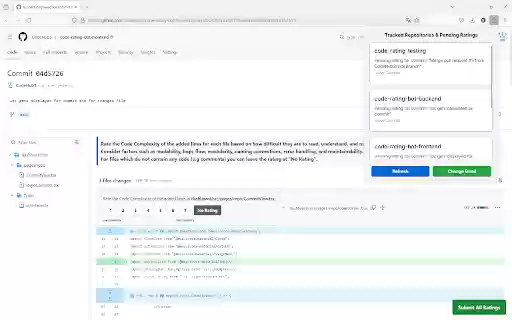 Rate Code from Chrome web store to be run with OffiDocs Chromium online Rate Code from Chrome web store to be run with OffiDocs Chromium online