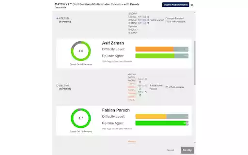 Rate My Acorn  from Chrome web store to be run with OffiDocs Chromium online