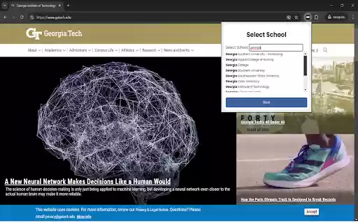 Rate My Professor Extension (Any University, Any Website)  from Chrome web store to be run with OffiDocs Chromium online
