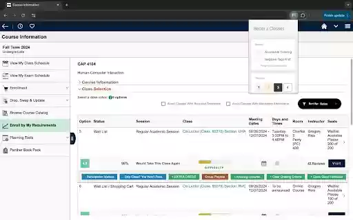 Rate My Professor FIU  from Chrome web store to be run with OffiDocs Chromium online