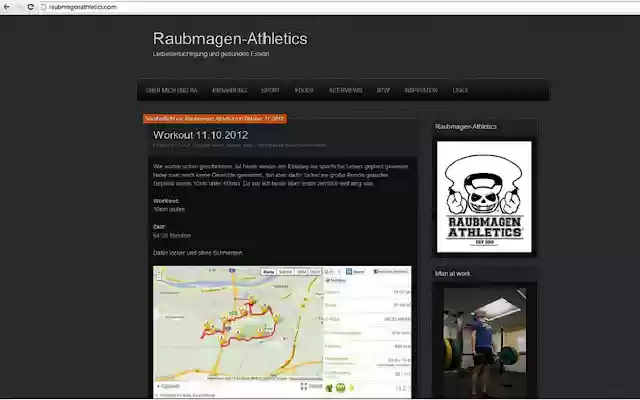 Raubmagen Athletics  from Chrome web store to be run with OffiDocs Chromium online
