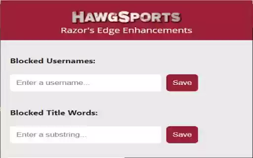 Razors Edge Enhancer  from Chrome web store to be run with OffiDocs Chromium online