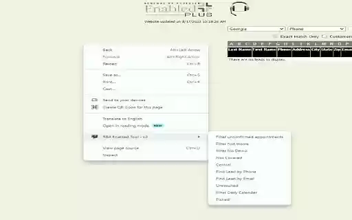 RBA Enabled Tool v3  from Chrome web store to be run with OffiDocs Chromium online