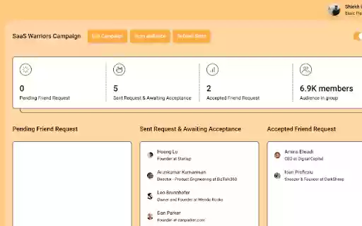 ReachOwl Social media DM automation tool  from Chrome web store to be run with OffiDocs Chromium online