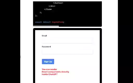 React in ChatGPT from Chrome web store to be run with OffiDocs Chromium online React in ChatGPT from Chrome web store to be run with OffiDocs Chromium online