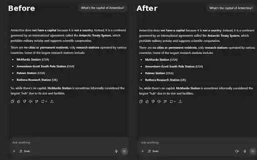 Read Aloud Button to Persistent Control Bar on ChatGPT  from Chrome web store to be run with OffiDocs Chromium online