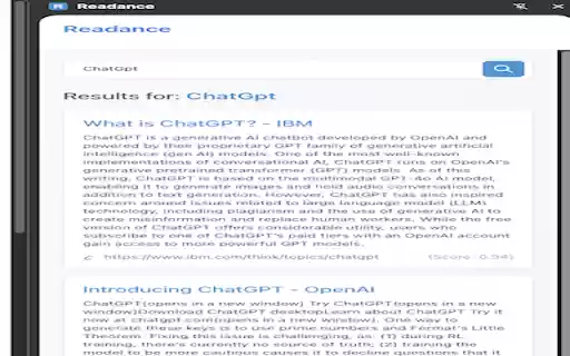 Readance از فروشگاه وب کروم با OffiDocs Chromium آنلاین اجرا میشود Readance از فروشگاه وب کروم با OffiDocs Chromium آنلاین اجرا میشود