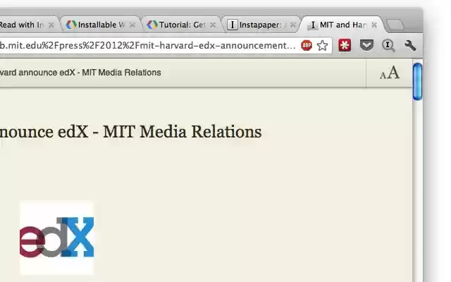 Read with Instapaper from Chrome web store to be run with OffiDocs Chromium online Read with Instapaper from Chrome web store to be run with OffiDocs Chromium online