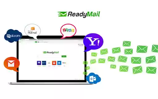 Ready Mail New Tab  from Chrome web store to be run with OffiDocs Chromium online