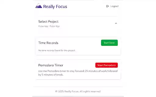 Really Focus  from Chrome web store to be run with OffiDocs Chromium online