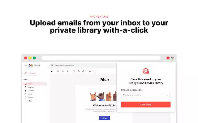 Really Good Emails / Capture!  from Chrome web store to be run with OffiDocs Chromium online